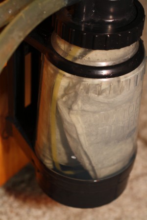 Vortex without bubbles in chamber