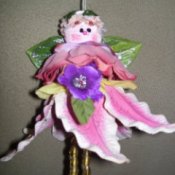 Silk Flower Angel