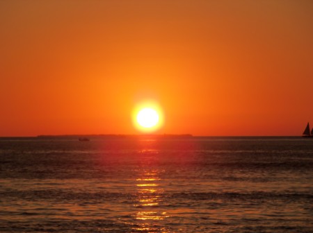 Photo of a Sunset in Key West, FL