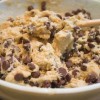 Chocolate Chip Cookie Dough in a Bowl