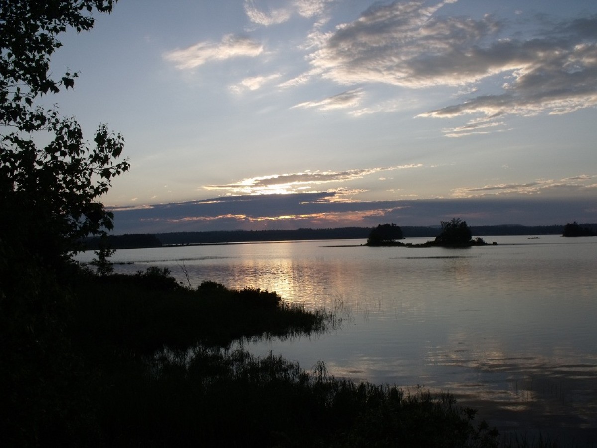 Scenery Sunset (Graham Lake, Maine) ThriftyFun