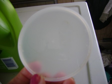 Plastic Oatmeal Canister Lid