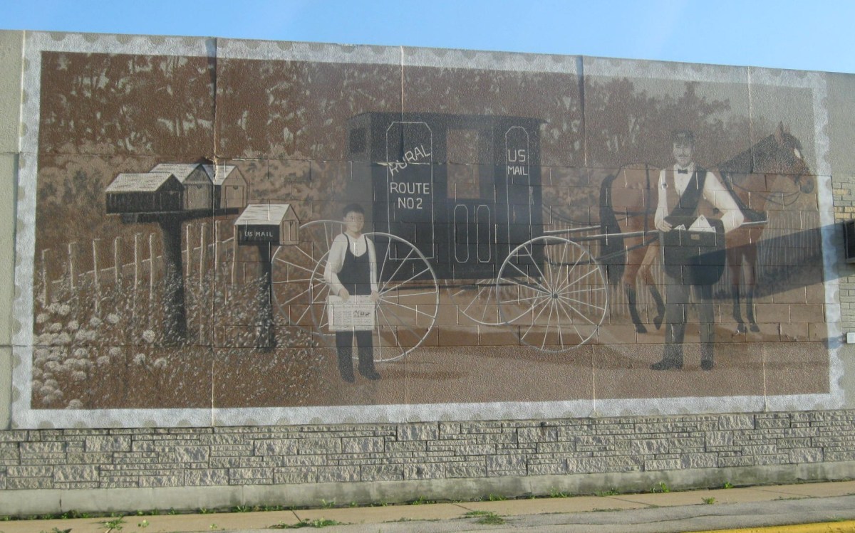 Scenery Postal Scene Mural (Omro, Wisconsin) ThriftyFun