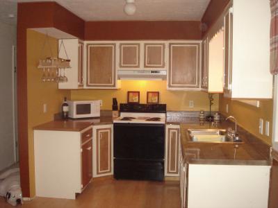 Two Different Style Kitchen Cabinets