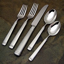 A polished set of silverware