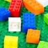 Close-up of Legos