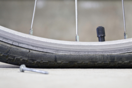 Fixing a flat tire is a relatively easy repair. It is never fun when you go out to ride your bicycle and it has a flat, if you pump it up with air and it continues to lose air, you will need to fix the flat. This is a guide for fixing a flat tire on a bic