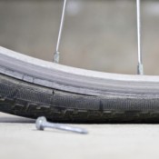 Fixing a flat tire is a relatively easy repair. It is never fun when you go out to ride your bicycle and it has a flat, if you pump it up with air and it continues to lose air, you will need to fix the flat. This is a guide for fixing a flat tire on a bic