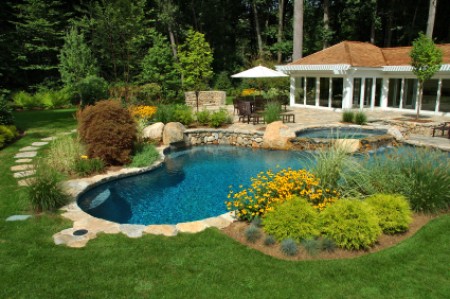 Landscaping Around Swimming Pools | ThriftyFun
