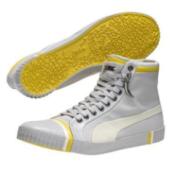 Stock photo of Puma high top athletic shoes