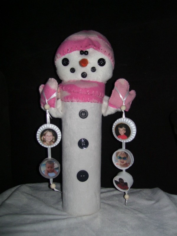 Front of Snowlady, Winter decoration