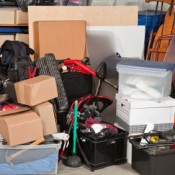 Cleaning Your Garage, A very messy garage in need of organizing