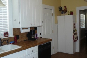 Different view of previous kitchen.
