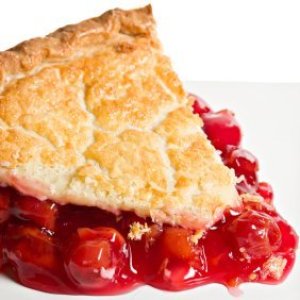 Cherry Pie Recipes, Slice of cherry pie.