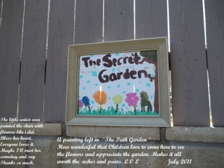 Painting in Secret Garden