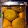 Figs preserved in a jar.