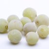 A photo of frozen grapes.