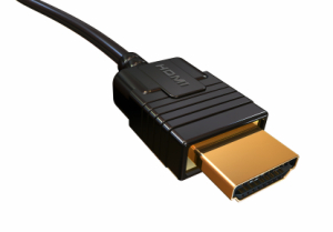 Closeup of HDMI Cable