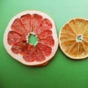 Dried Grapefruit Orange and Lime Slices