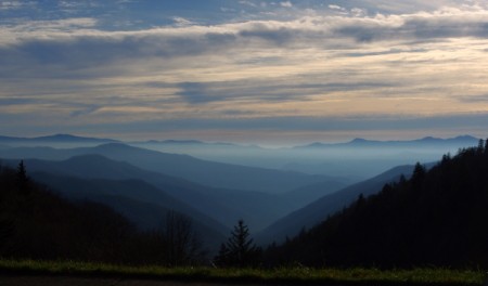 Fog Rolling Through the Smokey Mountains