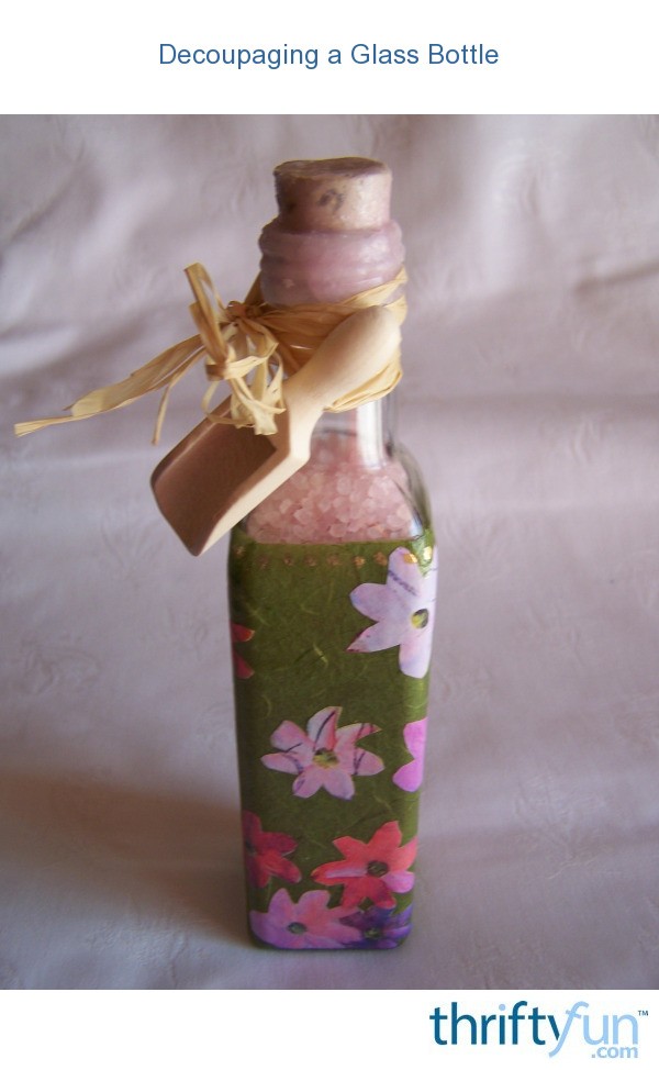 Recycled Bath Salts Bottle ThriftyFun