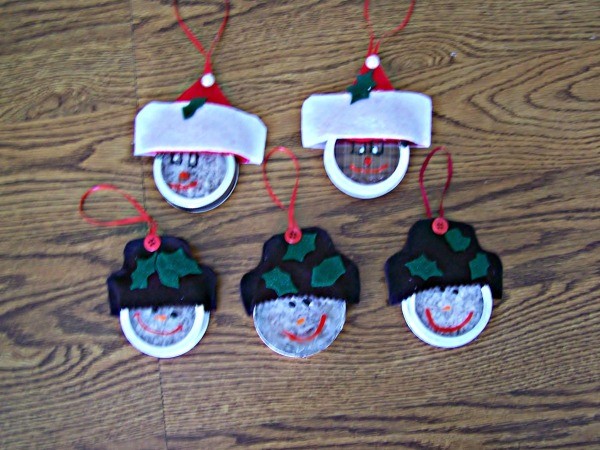 Santa/Snowman Ornament