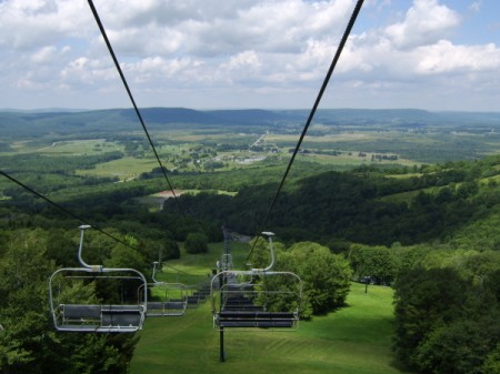 Chairlift at Canaan Valley WV