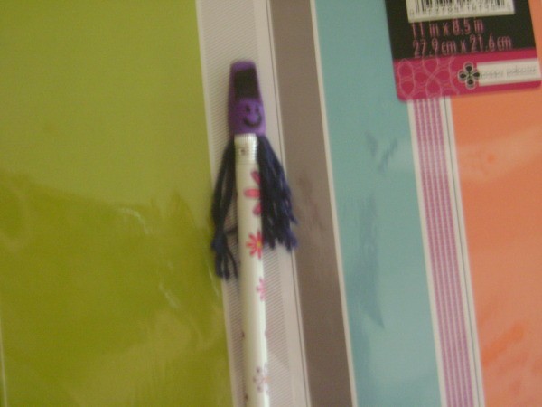 "Harry" the Pencil Topper