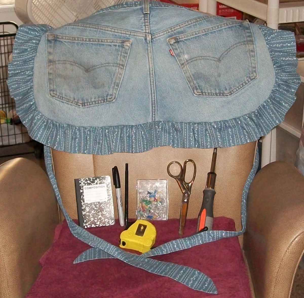 Keep Apron Stocked for Household Projects | ThriftyFun