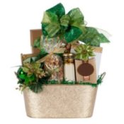 Collecting Items For Gift Baskets, Elegant Gift Basket