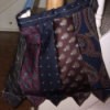 A unique purse made from old men's neckties.