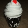 Sock Cupcake with Cherry on top