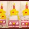 Cupcake Birthday Cake Card Step 5
