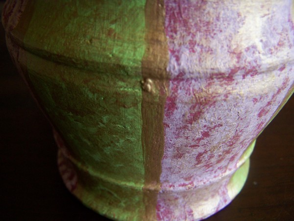 Give the lumiere-colored sections a wash