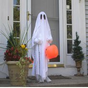 Child in Ghost Costume
