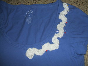Recycled T-Shirt Step 3