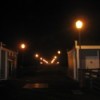 Lighted Pier at Night