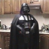 homemade darth vader costume