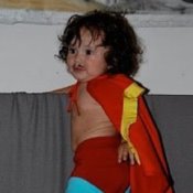 Child in Nacho Libre Costume
