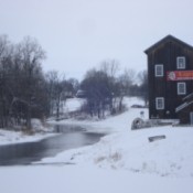 Lager Mill in Winter