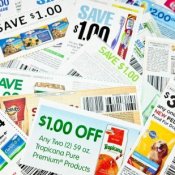 A pile of coupons.