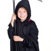 Smiling Young Boy in Death Costume
