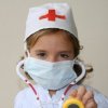 Girl Dressed as a Nurse