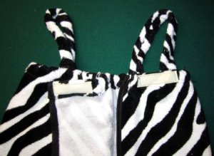 Velcro Closing on Spa Towel