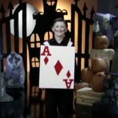Boy Dressed as a Playing Card
