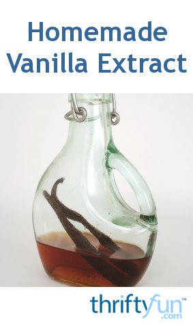 selling homemade vanilla extract