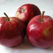 Photo of red apples.