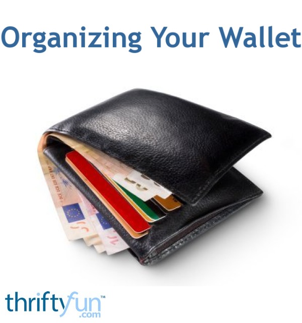 organizing wallet