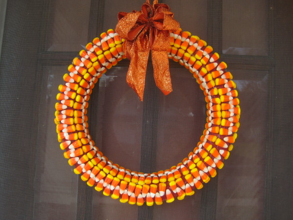 Candycorn Wreath