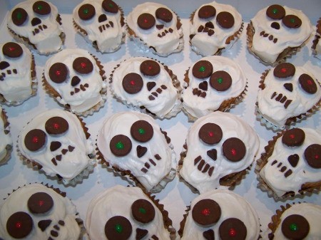 Skull cubcakes